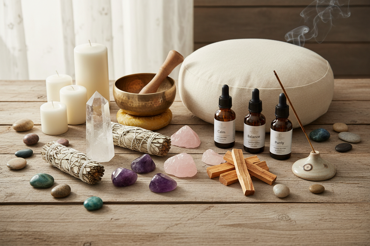 Spiritual Wellness Healing Tools for Energy Cleansing & Chakra Alignment