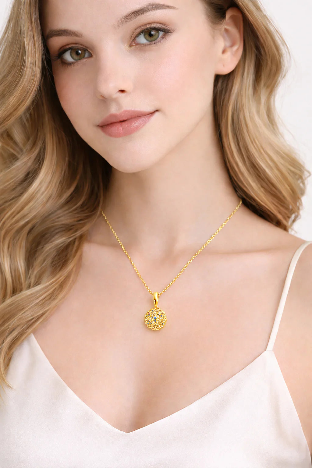 925 Sterling Silver Flower of Life Necklace Sacred Geometry Pendant Spiritual Silver Gift for Her