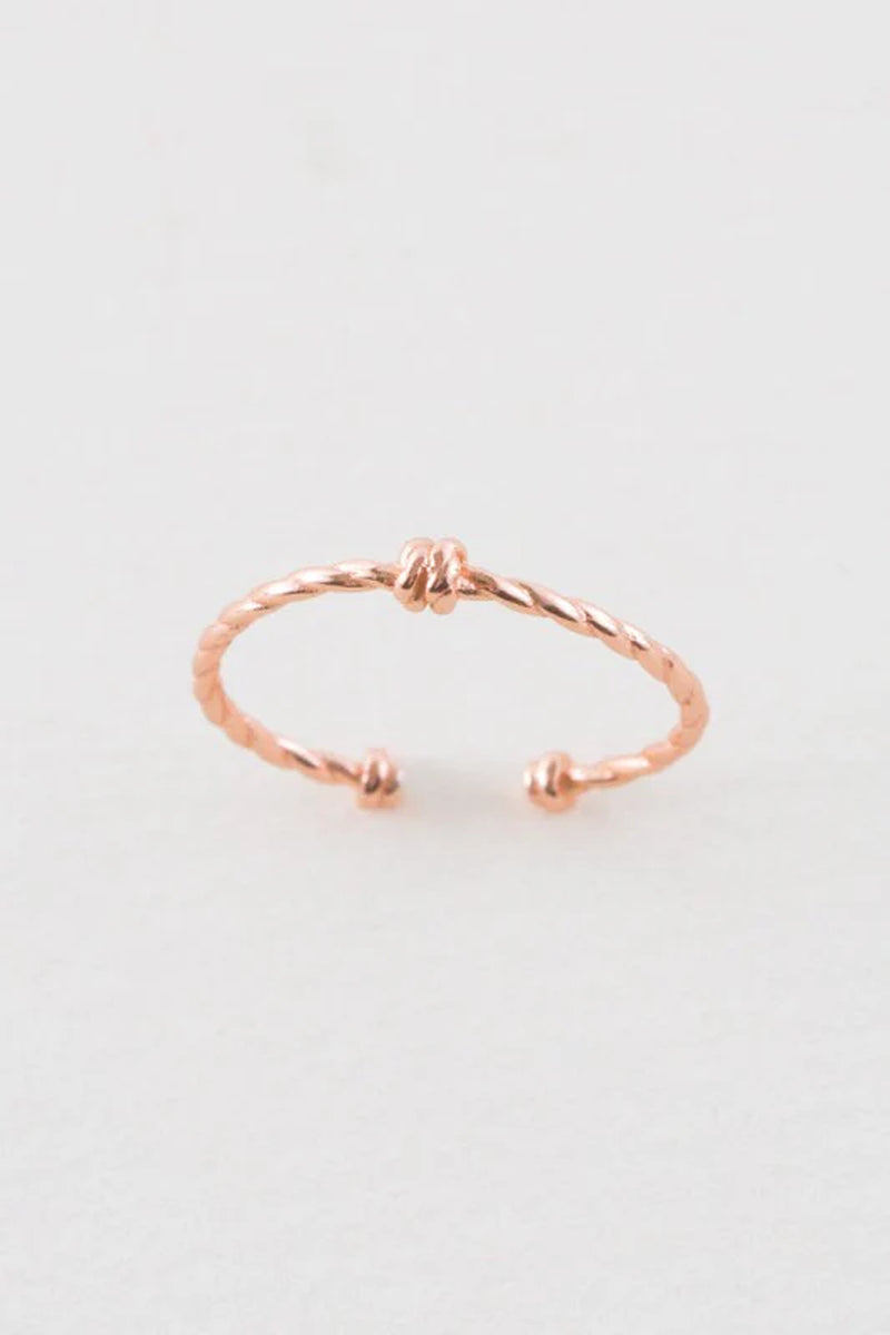 All Tied up Ring | Rose Gold (14K)