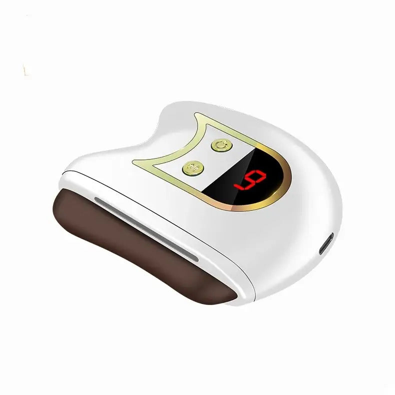 Electric Gua Sha Facial Sculpting Device | Heat, Red Light & Vibration | Anti-Aging Face Massager