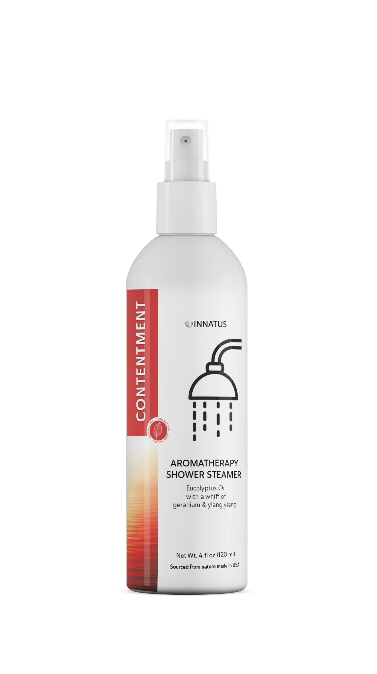 Contentment Shower Spray Eucalyptus Oil with a Whiff of Geranium