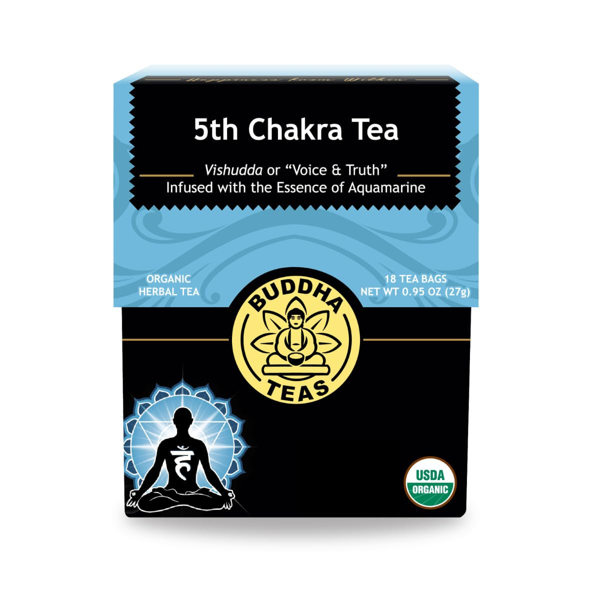 - Root Chakra Tea - Organic Herbal Tea - for Security & Stability - with Ashwagandha Root, Raspberry Leaf, Cloves & Garnet Essence - 100% Kosher & Non-Gmo - 18 Tea Bags (Pack of 1)