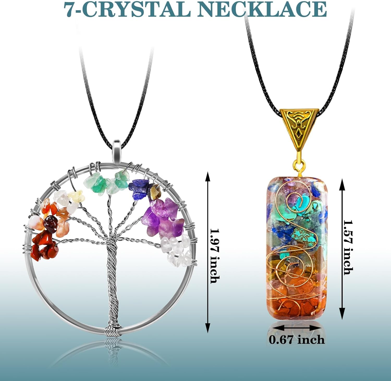 Crystals and Healing Stones, 26 Pcs Healing Crystal Set for Meditation, 7 Raw Chakra Stones Crystals Pyramid Reiki Real Crystal Stones with Wooden Box, Gifts for Women, Valentine'S Day Gift