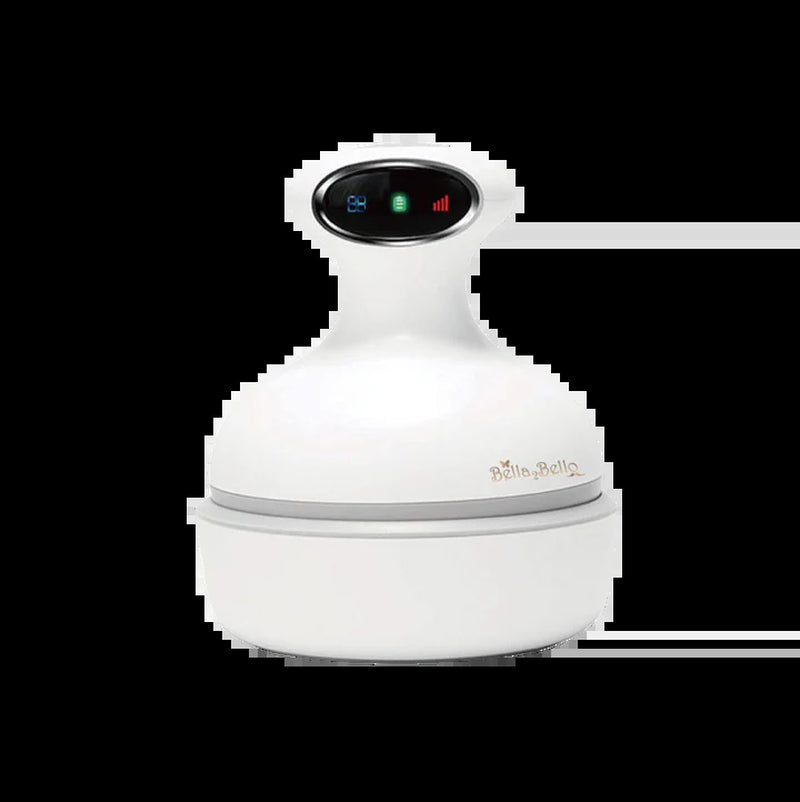 Bella2Bello Armona Electric 3D Vibrating Scalp Head & Body Massager (White) 10386