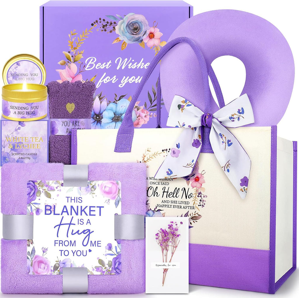 11PCS Christian Gifts for Women Faith, Inspirational Gifts for Women, Pink Birthday Spiritual Religious Basket Set,Self Care Get Well Soon Baskets for Mom,Friends,Wife,Girlfriends