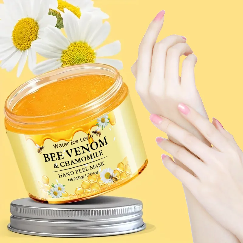 Bee Venom & Chamomile Hand Wax Mask | Moisturizing & Exfoliating | 50g | CPNP Certified
