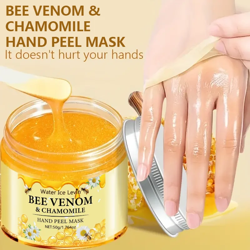 Bee Venom & Chamomile Hand Wax Mask | Moisturizing & Exfoliating | 50g | CPNP Certified