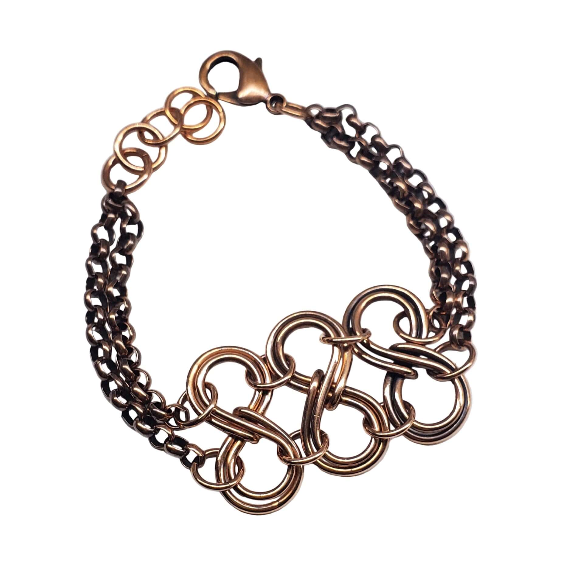 Copper Eternity Bracelet by Alexa Martha