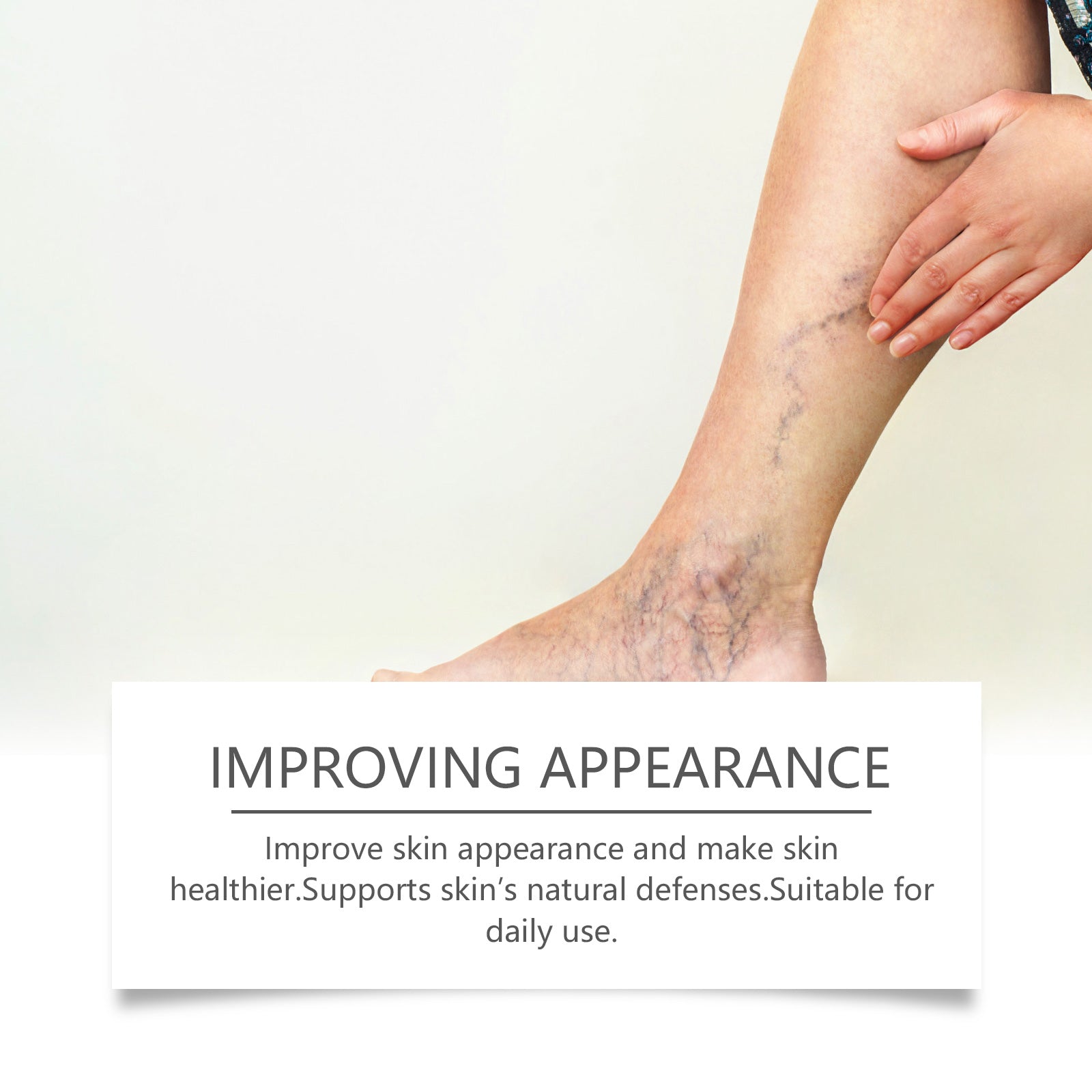 Leg Care Spray for Daily Relief of Leg Varicosity