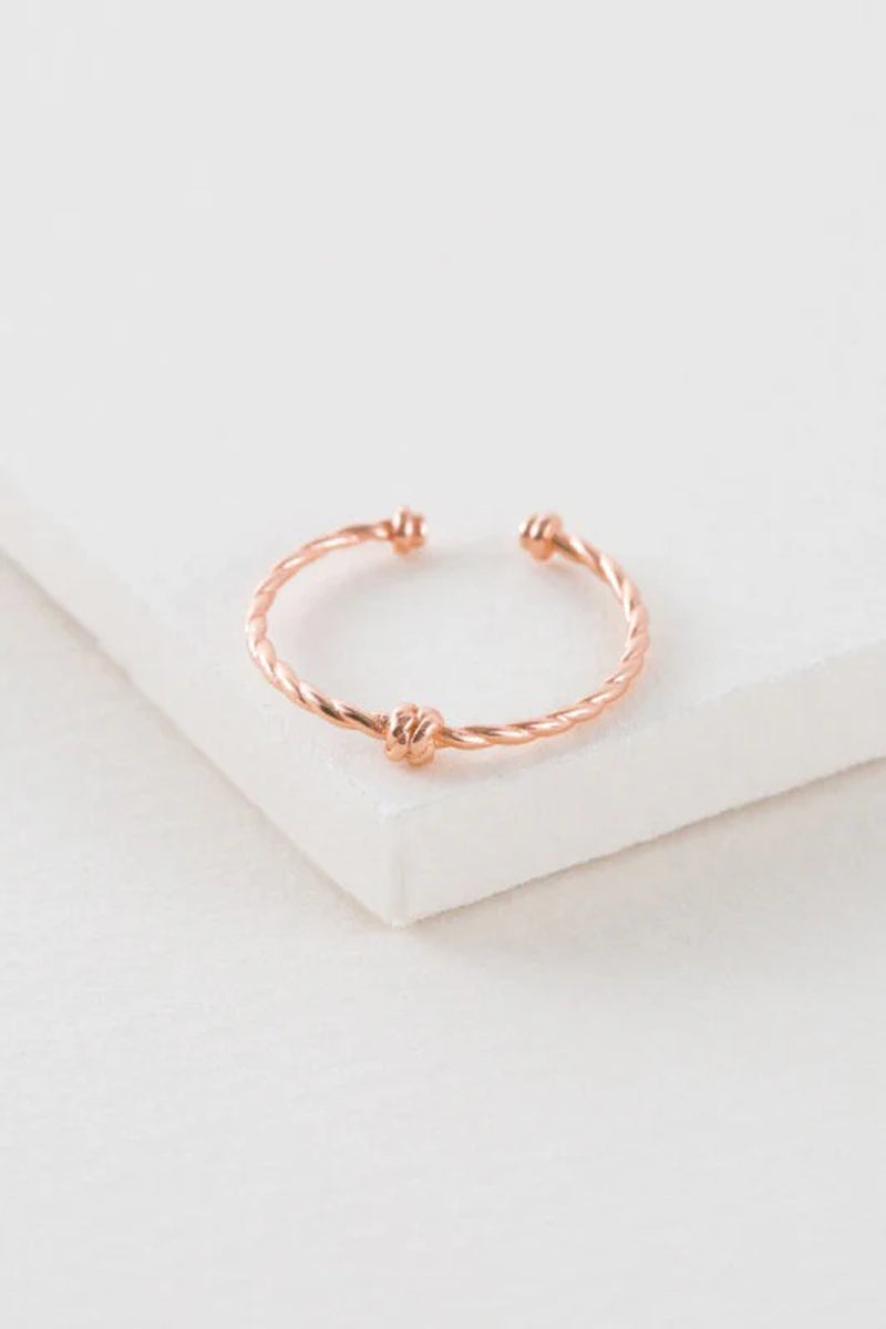 All Tied up Ring | Rose Gold (14K)