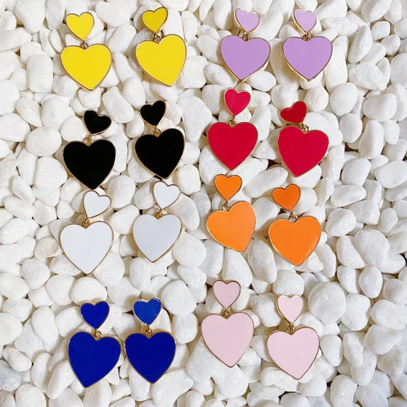 Heart for Game Day Earrings