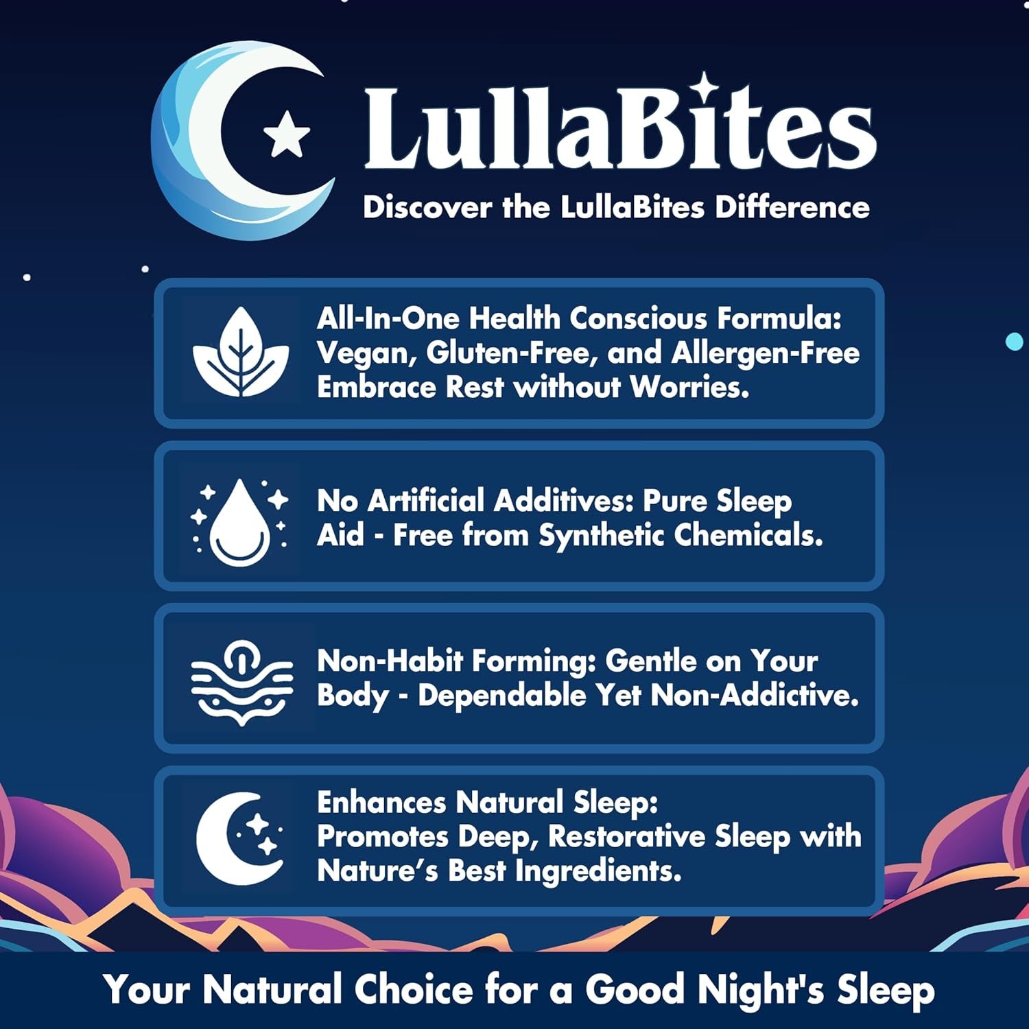 - Natural Sleep Gummies - Made in USA - with 5-HTP, L-Theanine, Magnesium & Valerian Root - Melatonin Free - Vegan - Halal - Sugar, Gluten Free - Sweet Strawberry - 60 Gummies - 30 Servings