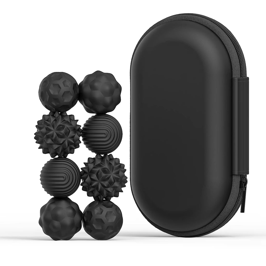 4/8Pcs Magnetic Toy EDC anti Stress Relief Toys Fidgeting Antistress Anxiety Sensory Toy Magnet Balls for Adult Kids Autism ADHD